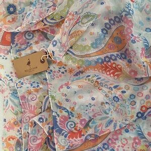 Colorful Paisley Scarf